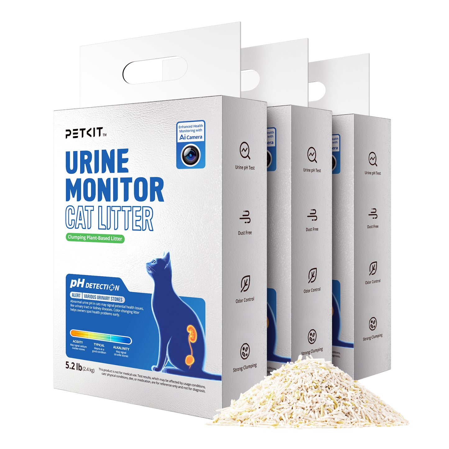 PETKIT Urine Monitor Cat Litter - 3 Bags