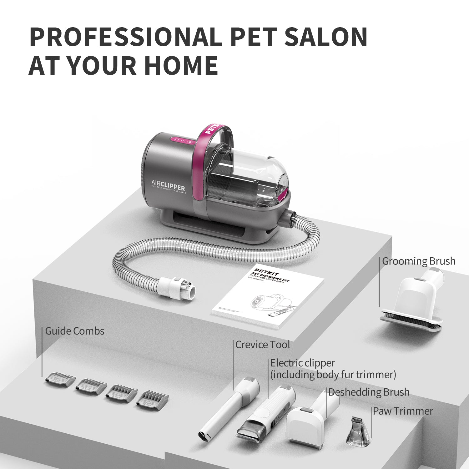 AirClipper 5-in-1 Pet Grooming Kit