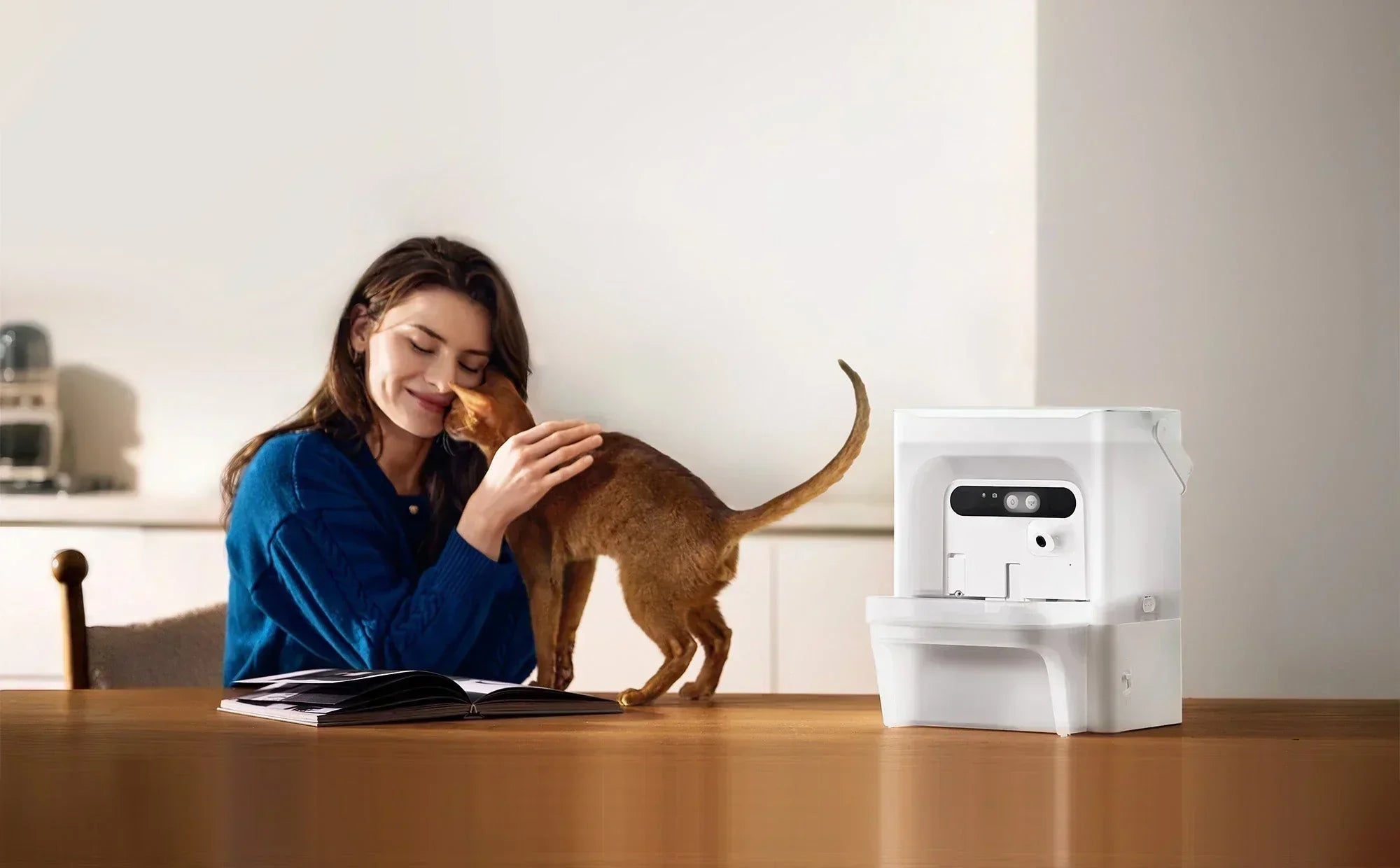 Introducing EVERSWEET ULTRA: Pet Water Fountain with Clean & Waste Water Separation and AI Hydration Tracking