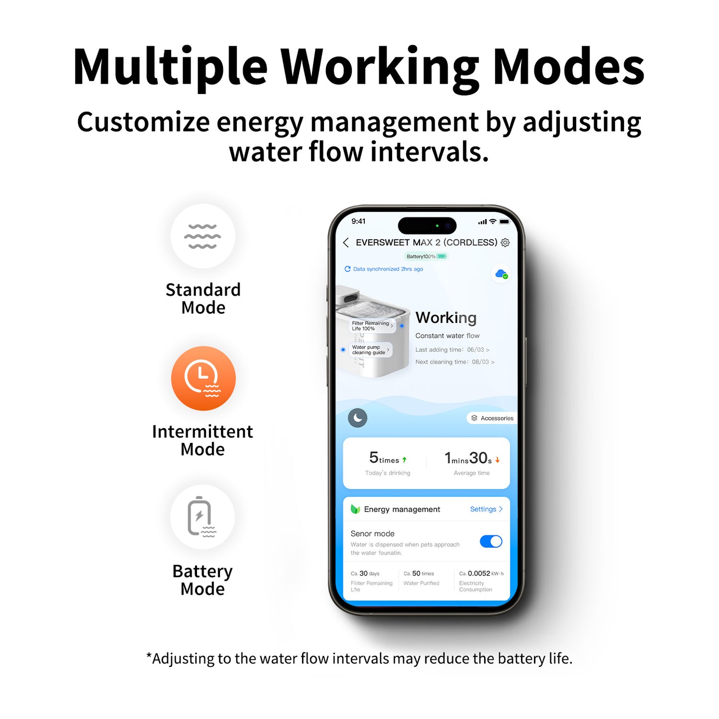 EverSweet Max 2 Pet Water Fountain