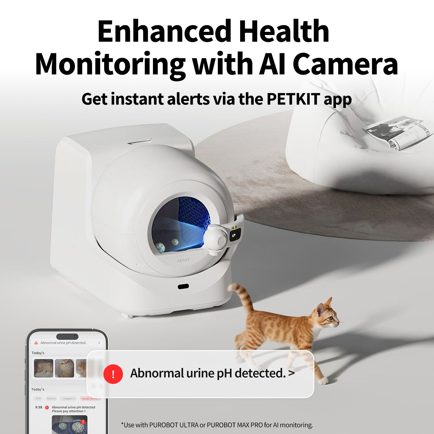 Urine Monitor Cat Litter