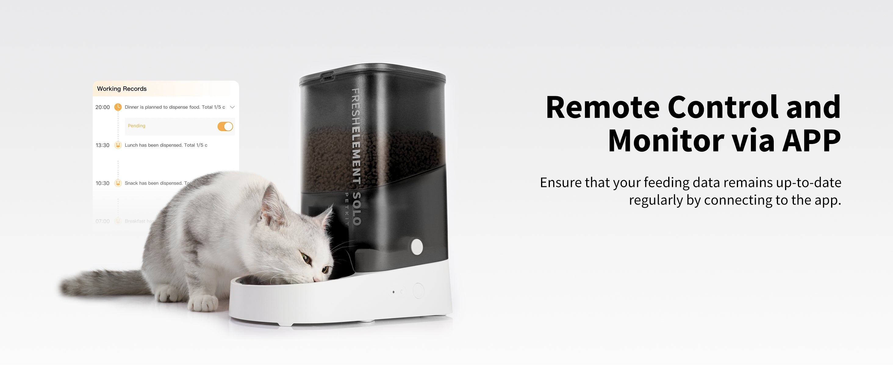 PETKIT 自動給餌器 FRESHELEMENT SOLO Fresh Element Solo