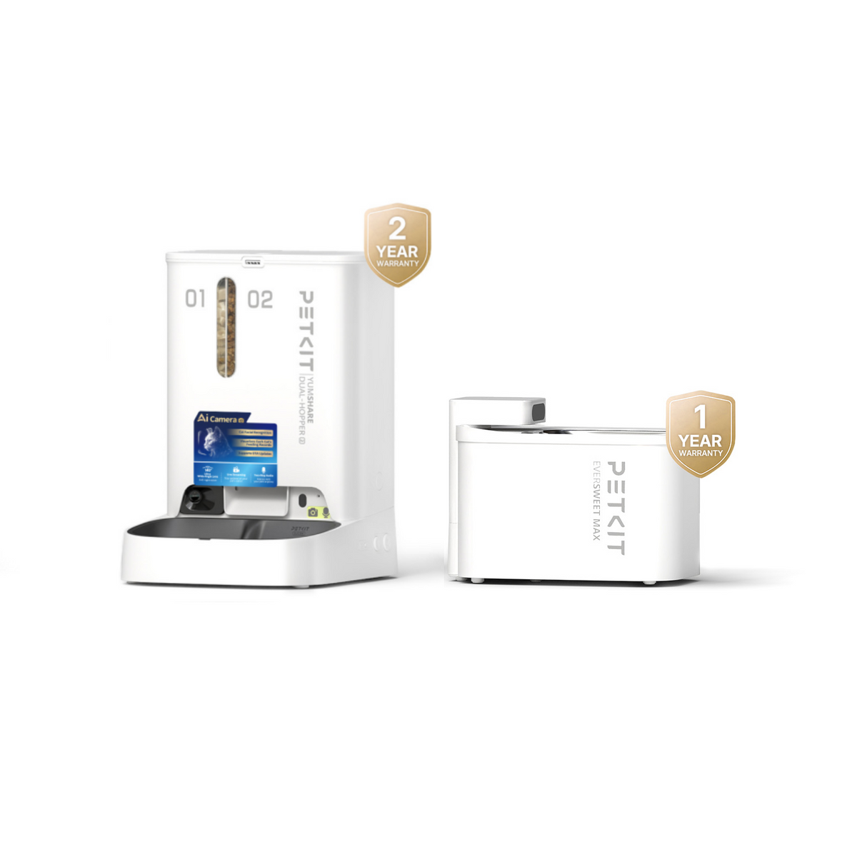YumShare Dual-Hopper 2 + EverSweet Max (UVC Pump)