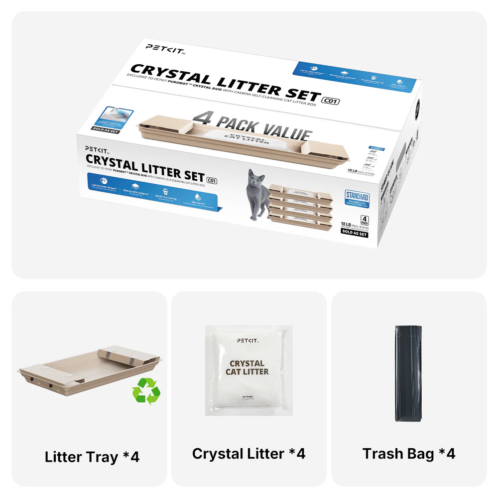 PETKIT Crystal Litter Set