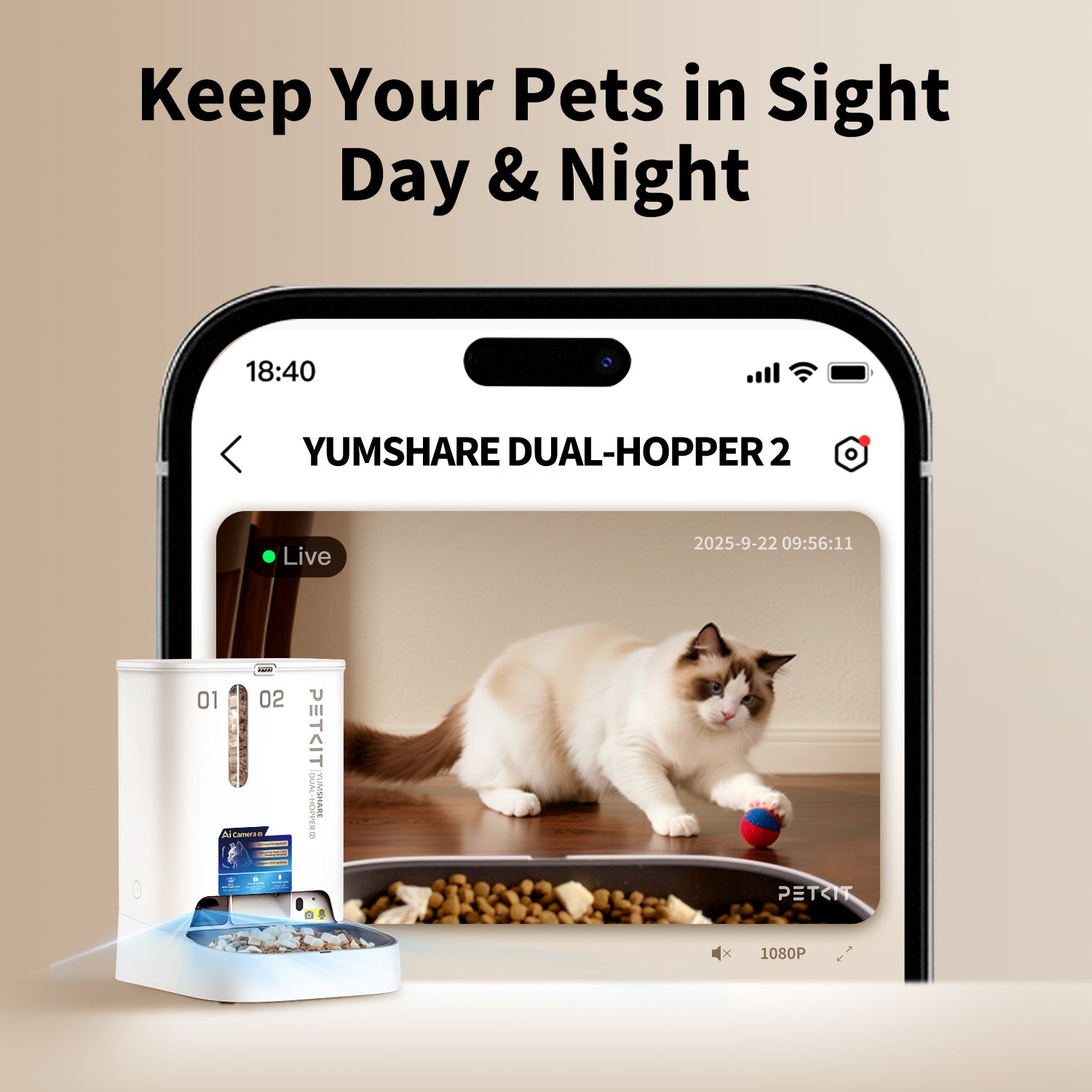 YumShare Dual-hopper 2 with Camera