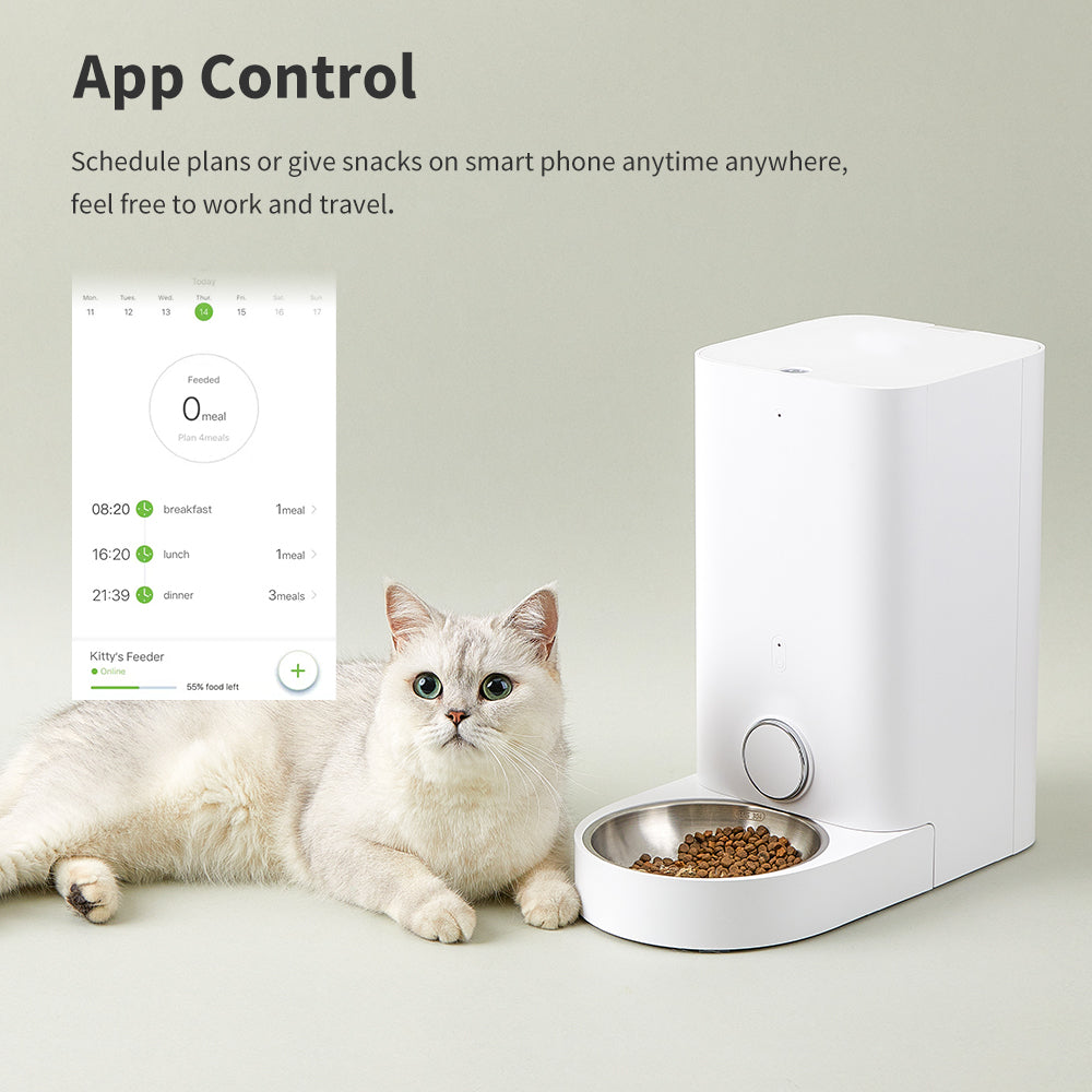 Petkit smart feeder sales automatic pet feeder